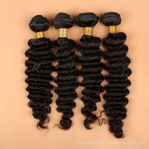 Cheap Vendor Raw China Braided Hair Cuticle Aligned 5 Bundles Brazilian Virgin Human Hair Extensions 10A Deep Water Wave 30 Inch